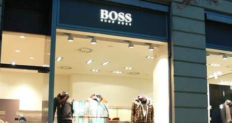 Obchod Hugo Boss v Praze